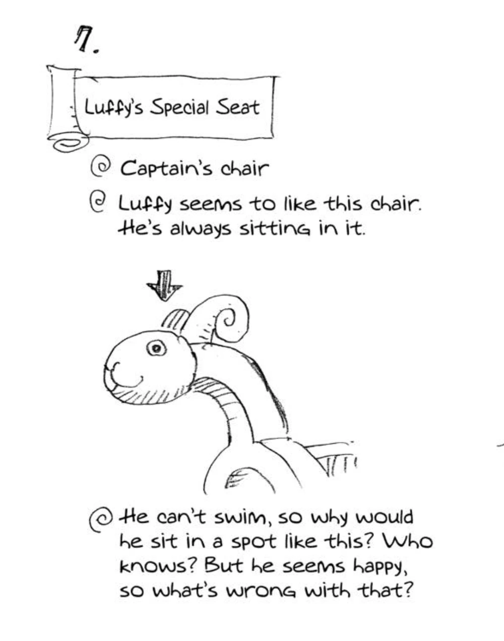 Luffy's Special Seat